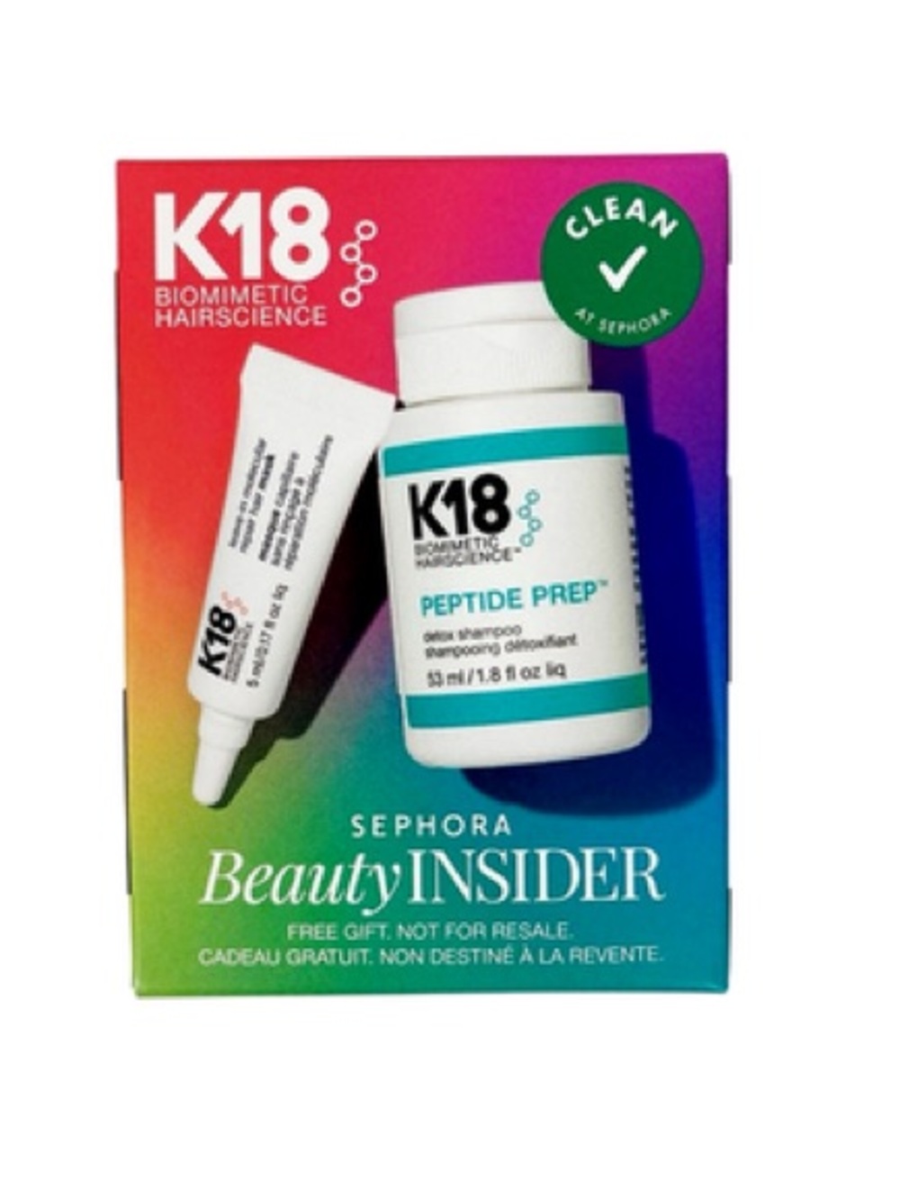 Peptide Prep Detox Shampoo Travel Set